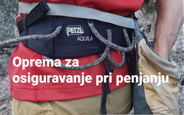 Petzl Srbija oprema za osiguravanje pri penjanju